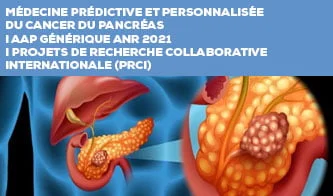 Predictive and personalized medicine of pancreatic cancer I AAP générique ANR 2021 I PRCI Projects