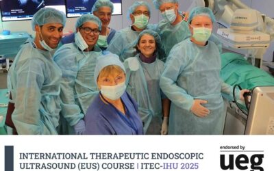 L’IHU Strasbourg reçoit l’approbation de l’UEG pour le cours ITEC, une référence internationale en écho-endoscopie thérapeutique