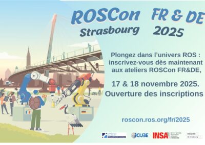 Conférence ROSCon France & Allemagne 2025 : l’inscription aux ateliers est ouverte