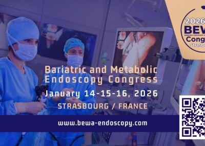 Strasbourg accueille BEWA 2026, le rendez-vous mondial de l’endoscopie bariatrique