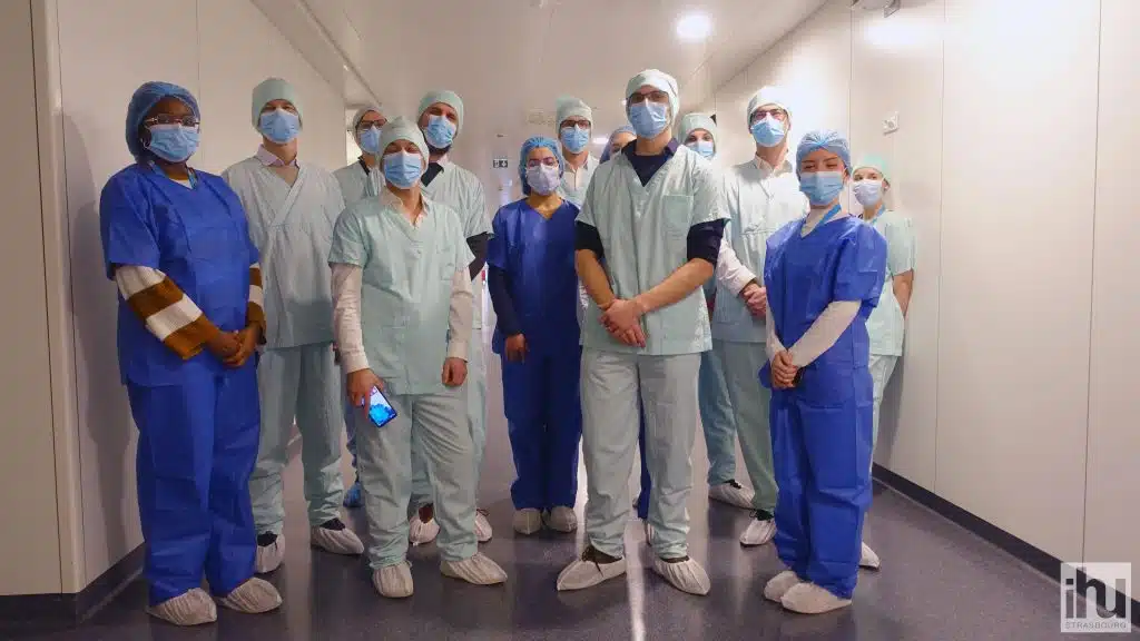 Visite et Networking BioValley France - IHU Strasbourg Membres de BioValley France en visite et networking dans les infrastructures de l'IHU Strasbourg