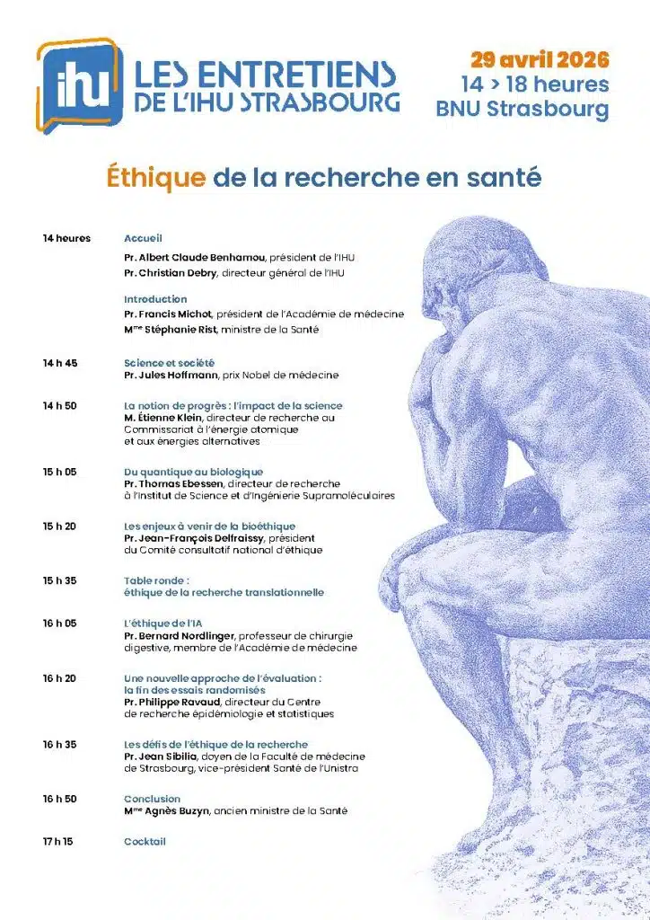 Les entretiens de l'IHU Strasbourg Les entretiens de l'IHU Strasbourg