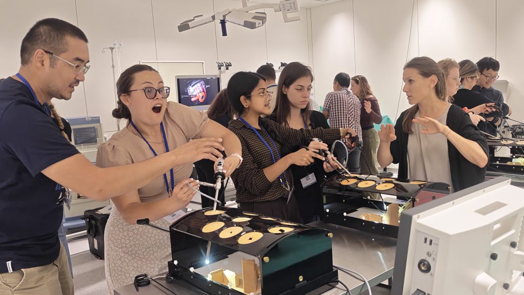 Participants at the IHU Strasbourg experimental platform
