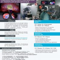 DIU de Chirurgie Hépato-bilio-pancréatique et transplantation hépatique 2021-2022, télécharger l'affiche