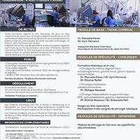 DIU de Chirurgie Digestive Robotique 2022-2023, télécharger l'affiche