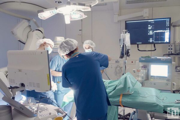Operating room of the experimental platform at the IHU Strasbourg